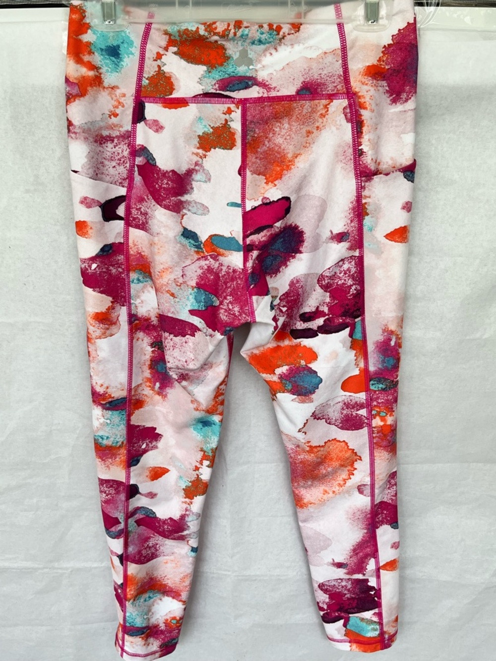 TEK Gear Multi-Color Athletic Leggings Hi-waist Size L